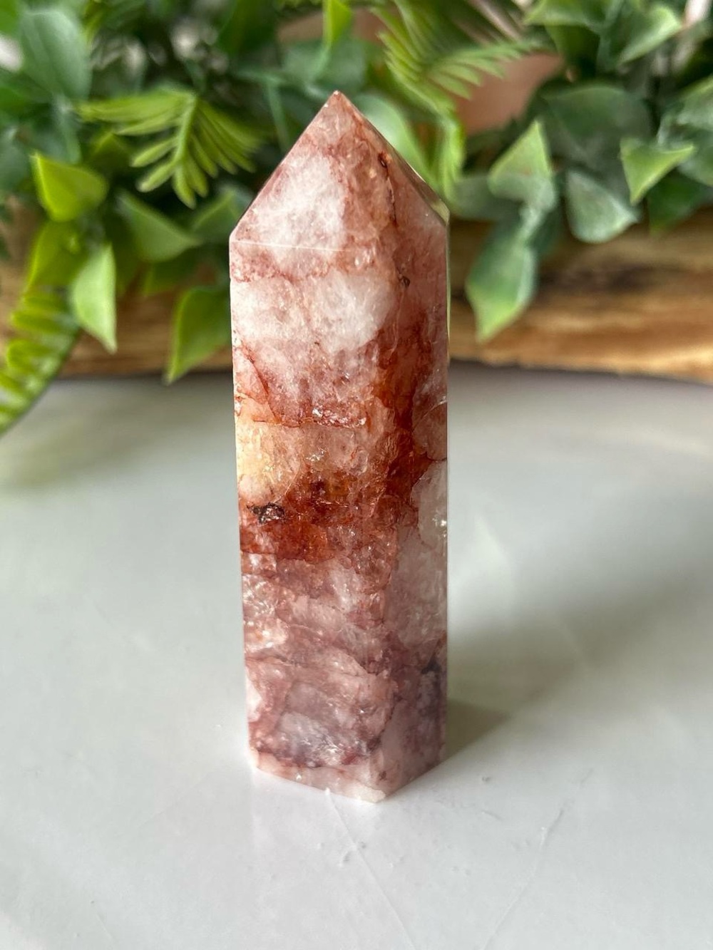💎 Fire quartz crystal tower 3.25”